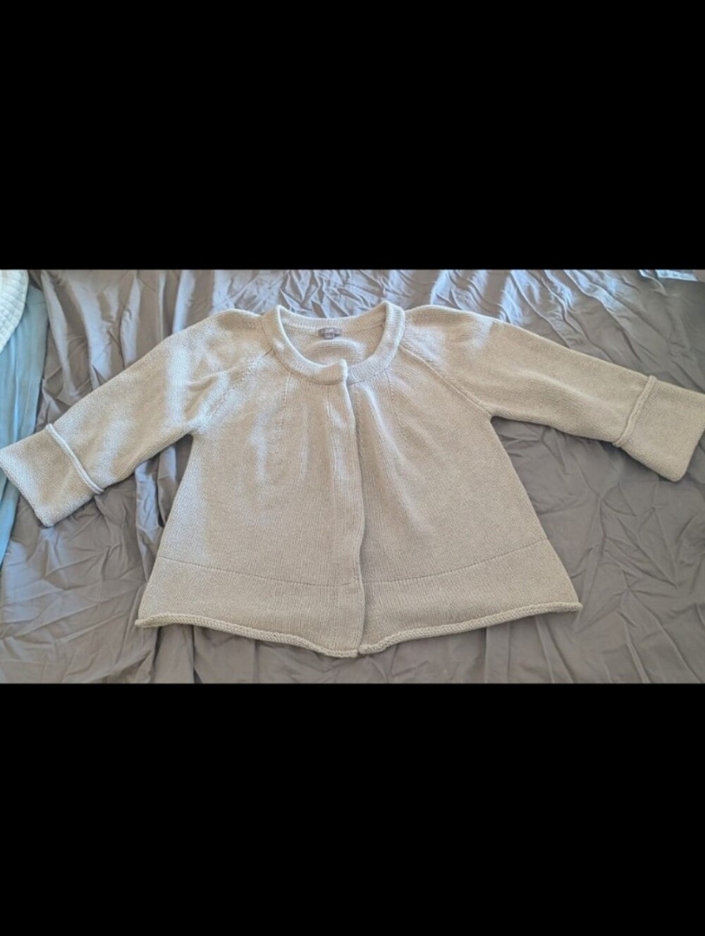 J.Jill Button Down Cotton Cardigan